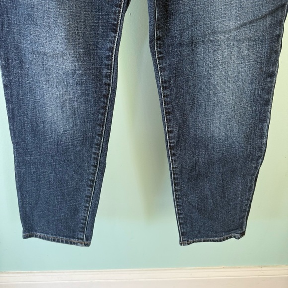 GAP Girlfriend Mid Rise Jeans - Classic Blue Size 27 - Picture 3 of 7